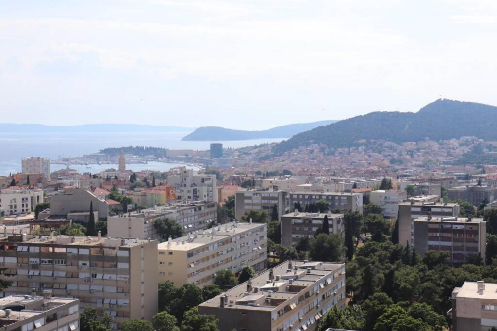 New! Top Apartment, Split View From Above Kültér fotó